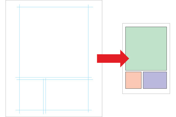 comparison of original art sizes